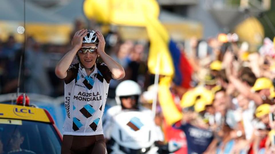Romain Bardet sa strusch crair: el ha realisà sia pli impurtanta victoria fin uss. 