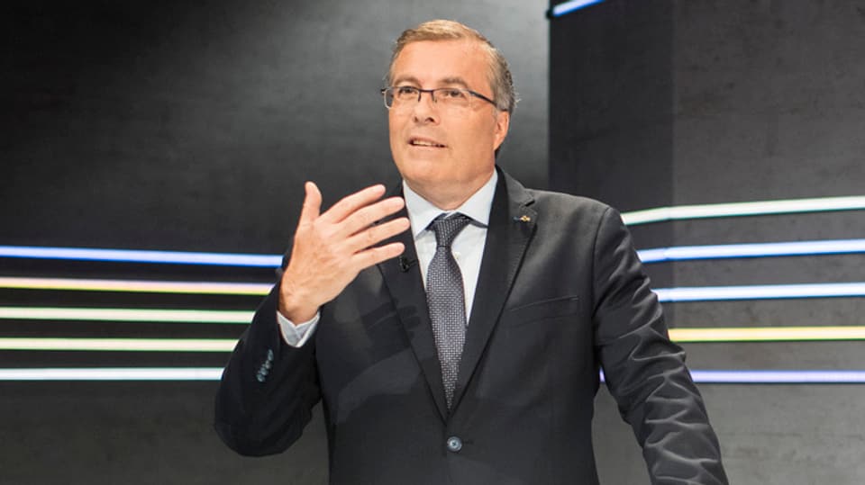 President da la SRG/SSR Jean-Michel Cina.