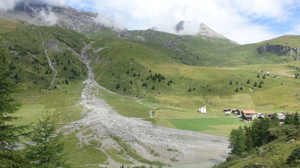 La bova ch'è sa derasada en Val Faller.