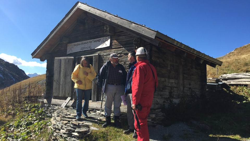 Museum da minieras sin l'Alp Taspegn.