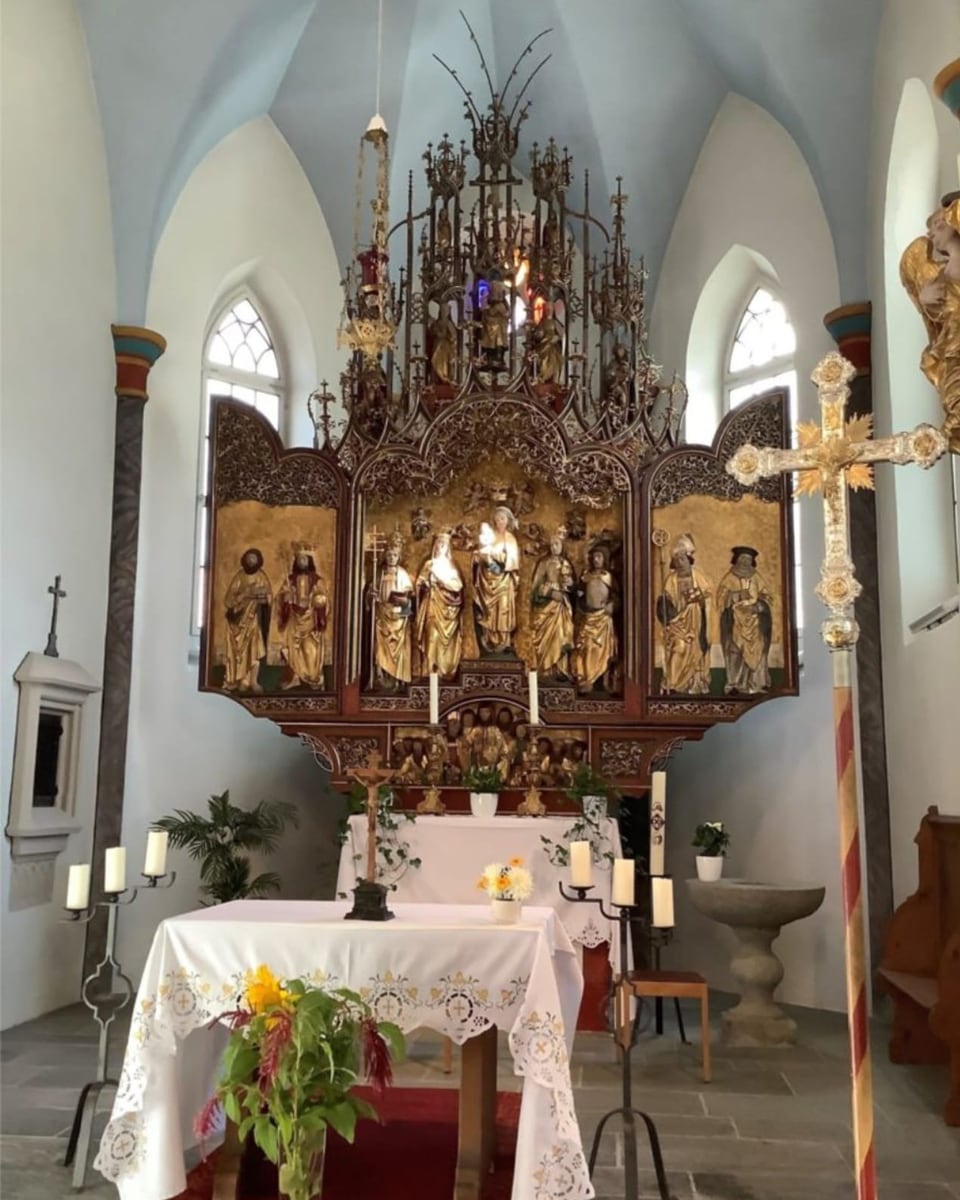 Flügelaltar der Kirche in Brienz