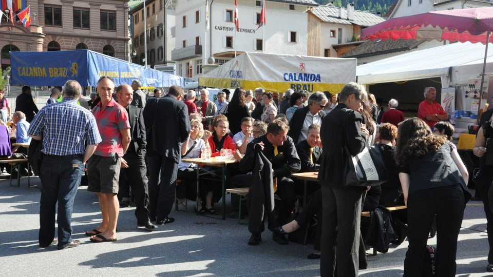 Impressiuns da la festa da chant a Glion.