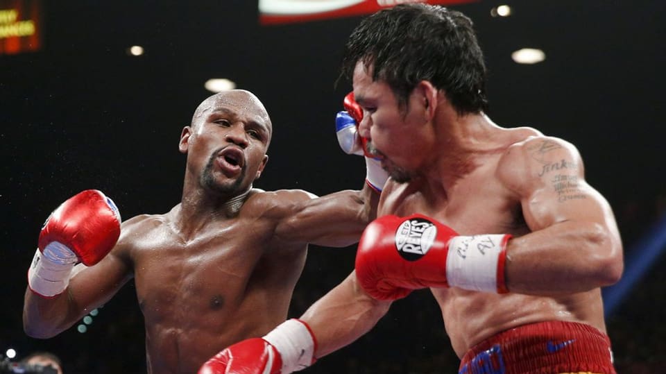 Floyd Mayweather ha gudagnà cler cunter Manny Pacquiao