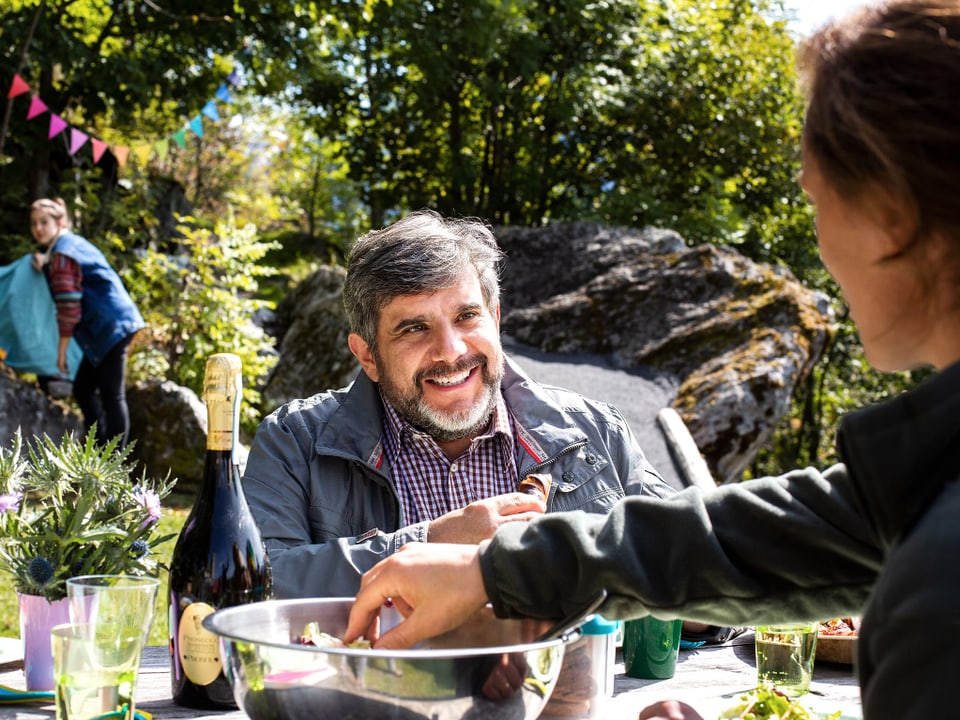 Bruno Cathomas en ina scena dal film.