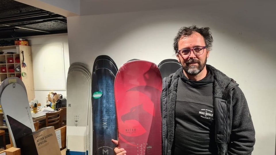 Snowboard: Il svilup ord vista dal piunier Daniel Schmid