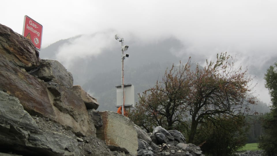 Il sistem da surveglianza en la Val Parghera.