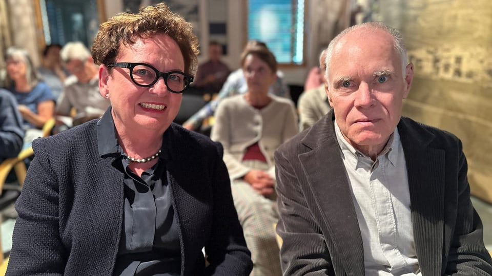 Corina Casanova, ehemalige Bundeskanzlerin hat Moritz Leuenberger als Referent eingeladen.