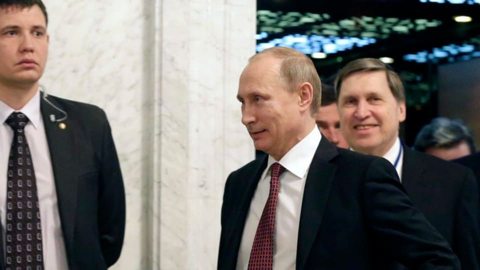 Il president russ Wladimir Putin 