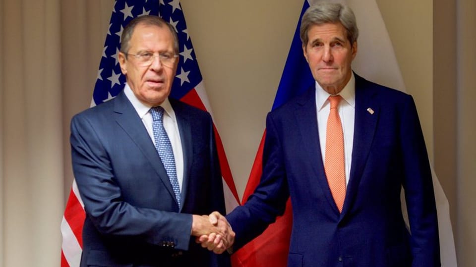 Sergei Lavrov e John Kerry