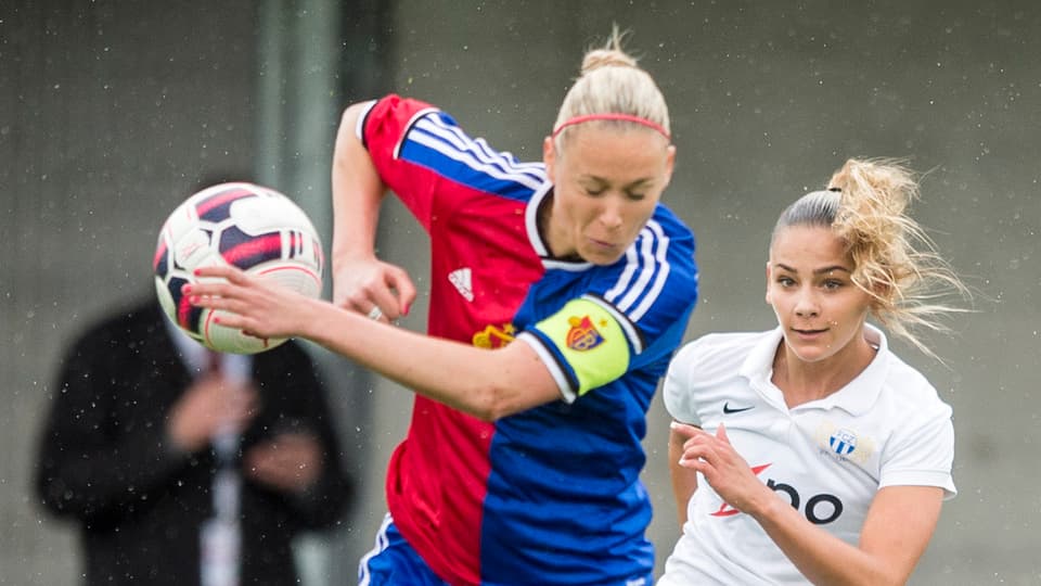 Auter che tar ils umens n’han las dunnas dal FCB betg pudì persvader: ellas han pers cler cun 0:5 cun il FCZ.