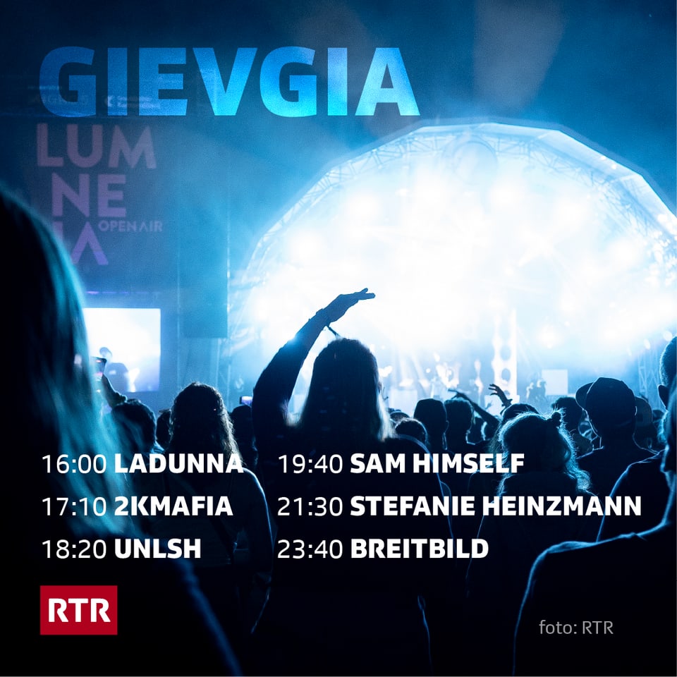 Programm Openair Lumnezia