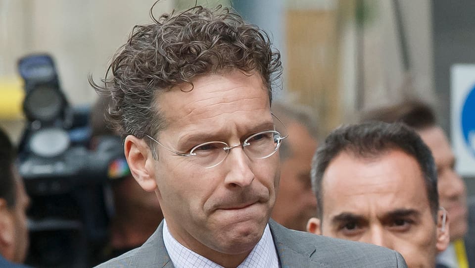 Jeroen Dijsselbloem annunzia ina conferenza telefonica da la gruppa da l'euro.