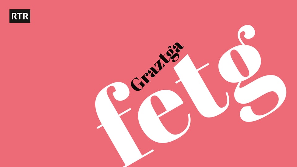 Graztga fetg | Vielen Dank Postkarte mit rätoromanischen Grüssen aus Graubünden
