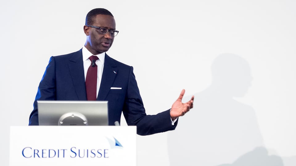Tidjane Thaim, il schef da la Credit Suisse.