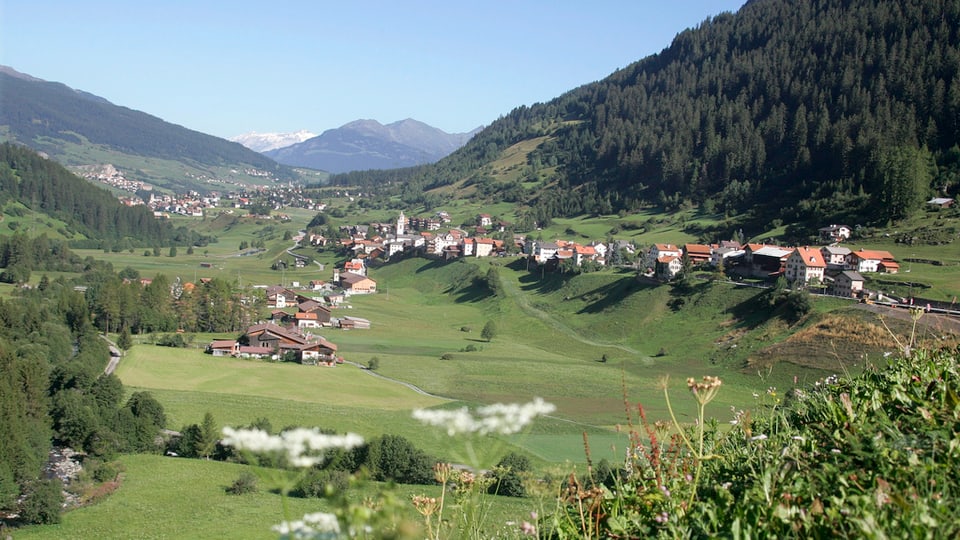 Las vischnancas da la nova vischnanca da Surses. 