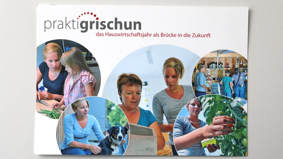 Il flyer da la nova purschida «praktigrischun».