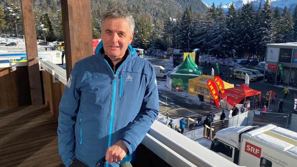 Hannes Parpan, il president dal comité d'organisaziun dal Tour de Ski. 