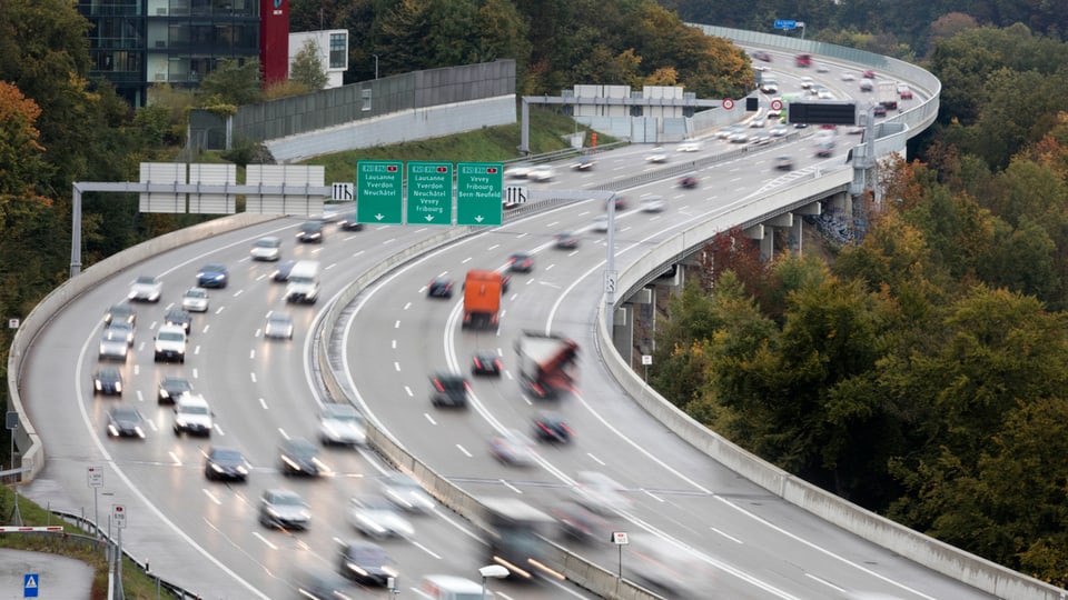 Autostrada cun bler traffic