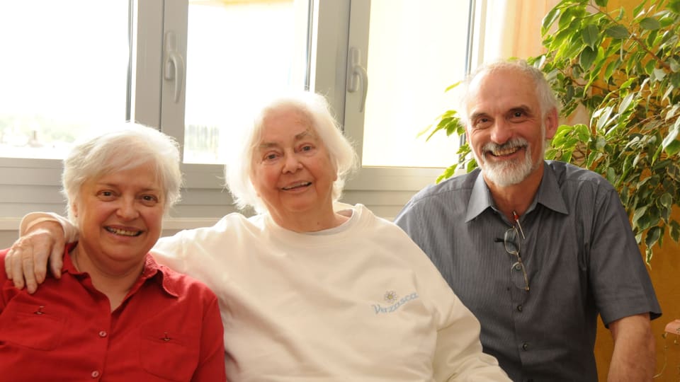 Julia Schlanser, Kathrin Rüegg e Julius Schmid