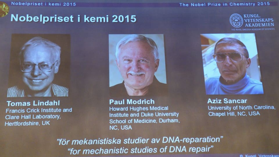 3 umens che survegnan il premi Nobel. 