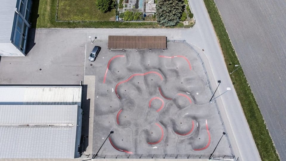 Il pumptrack a Seglias