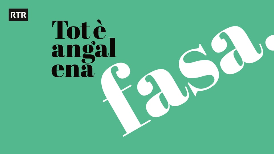 Tot è angal ena fasa. | Es ist alles nur eine Phase. Postkarte mit rätoromanischen Grüssen aus Graubünden