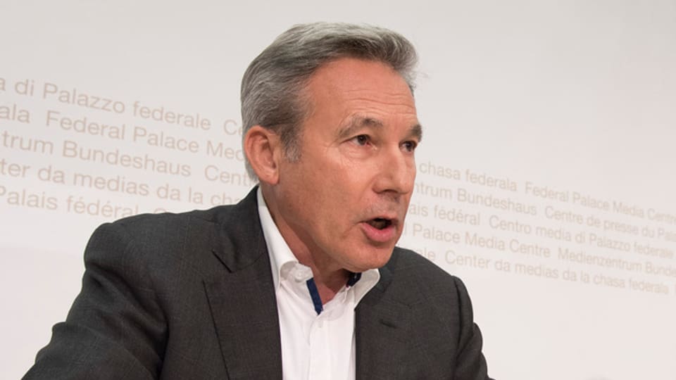 Il president da la fracziun da la PPS, Adrian Amstutz. 