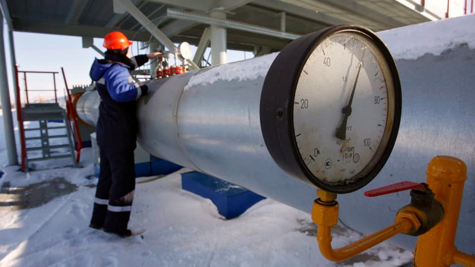 In lavurant da Gazprom controllescha ina lingia che maina gas en l’Ucraina.