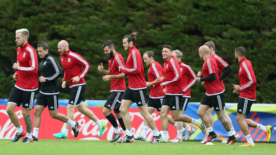in'equipa da ballape vid il trenament