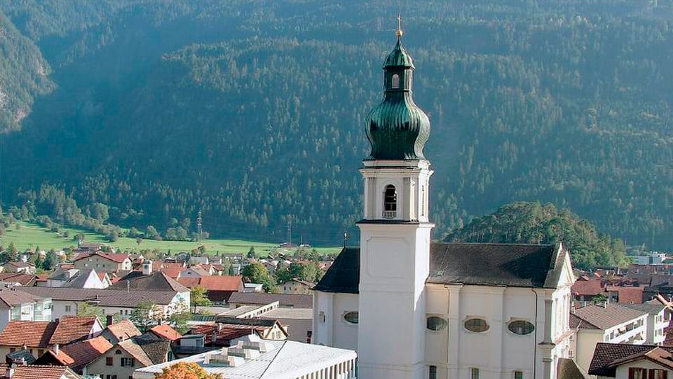 Vista sur ina part da Domat.