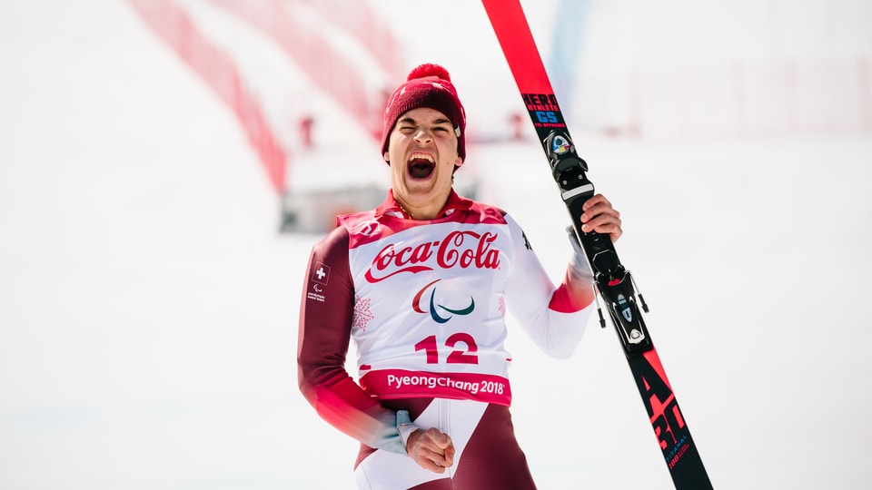 Théo Gmür vid festivar ina da sias victorias.