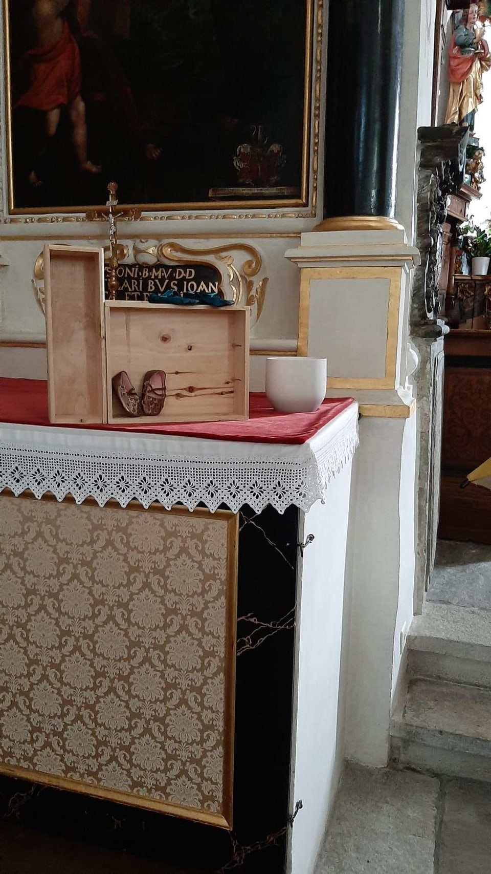 Kirchendekoration ohne Blumen
