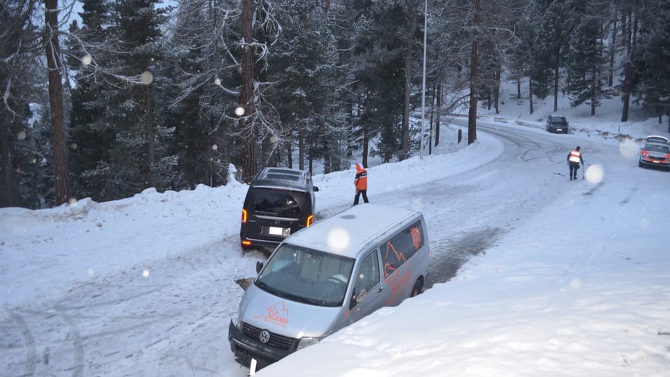 Unfall in Sankt Moritz