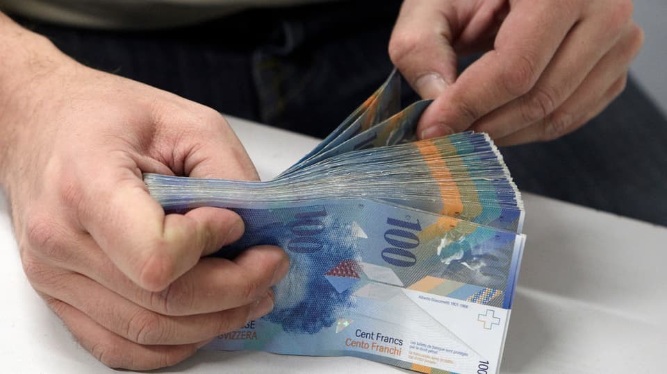 maletg simbolic, bancnotas svizras da 100
