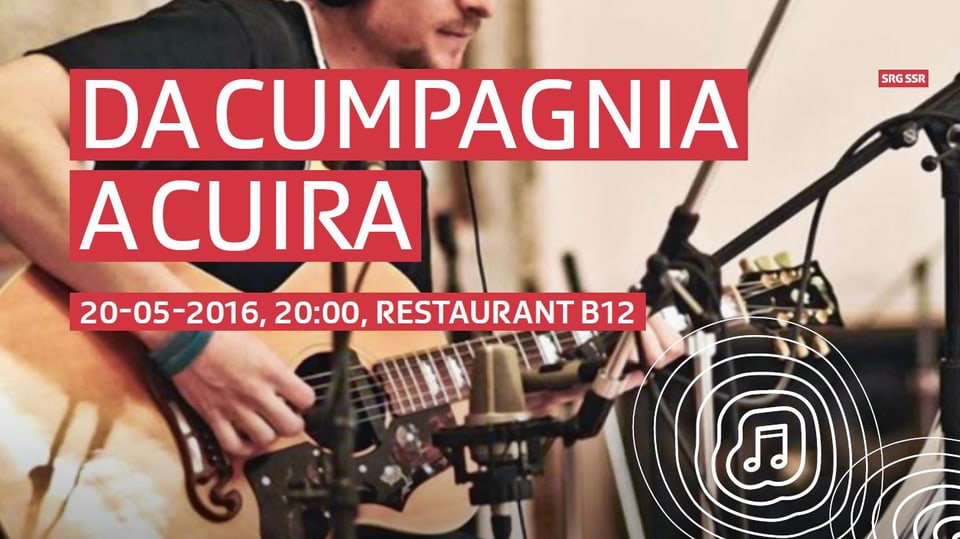 Flyer da cuumpagnia a Cuira. 