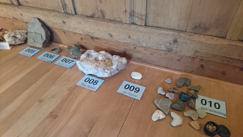 Ils emprims craps per l'exposiziun èn registrads.