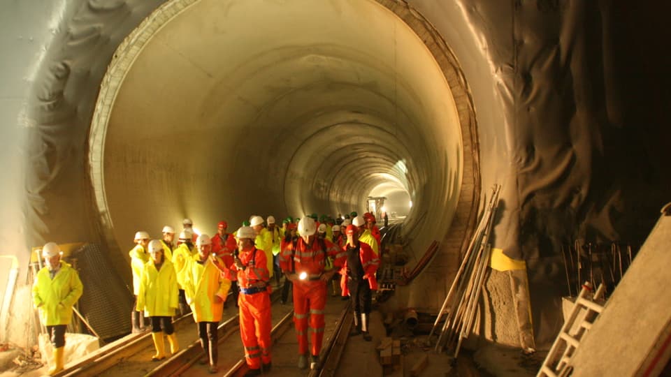 Tunnel da la Neat a Sedrun