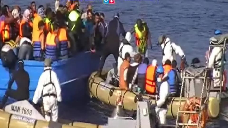 En pitschnas bartgas sur la Mar Mediterrana emprovan fugitivs adina puspè d’arrivar en l’Europa.
