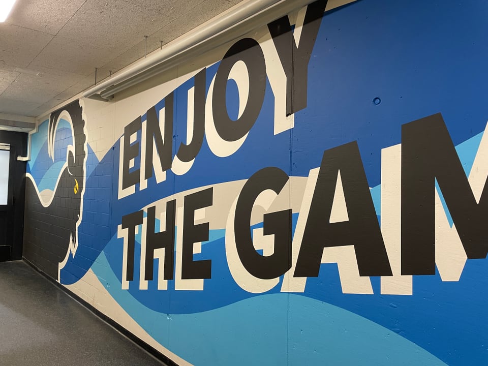 Garderobengang Eisstadion Davos