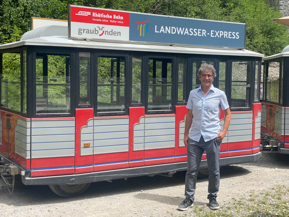 Roman Cathomas è il manader dal project da la Viafier retica.