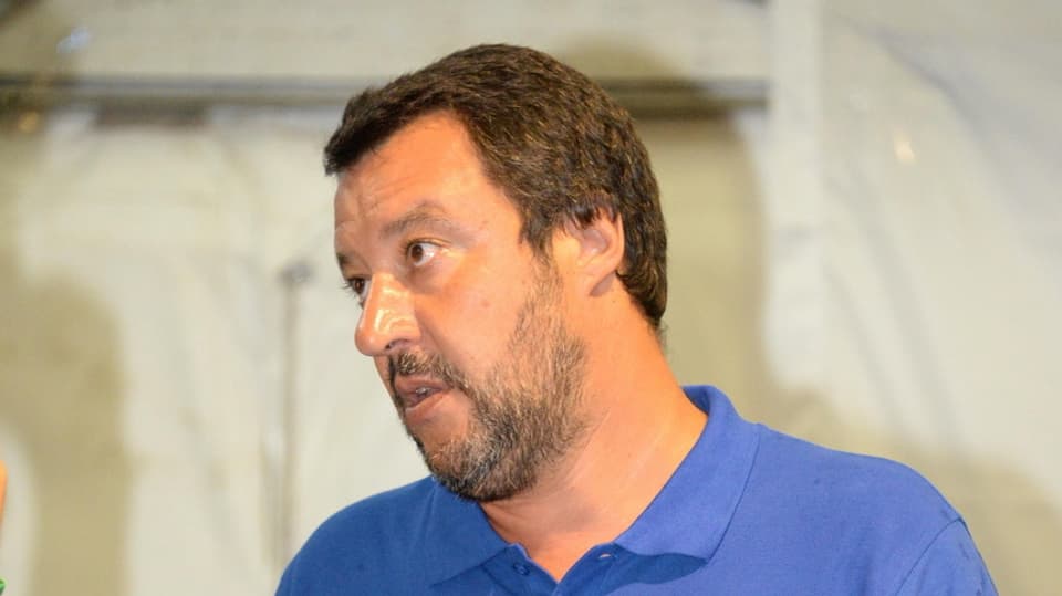 Il minister da la Lega Matteo Salvini.