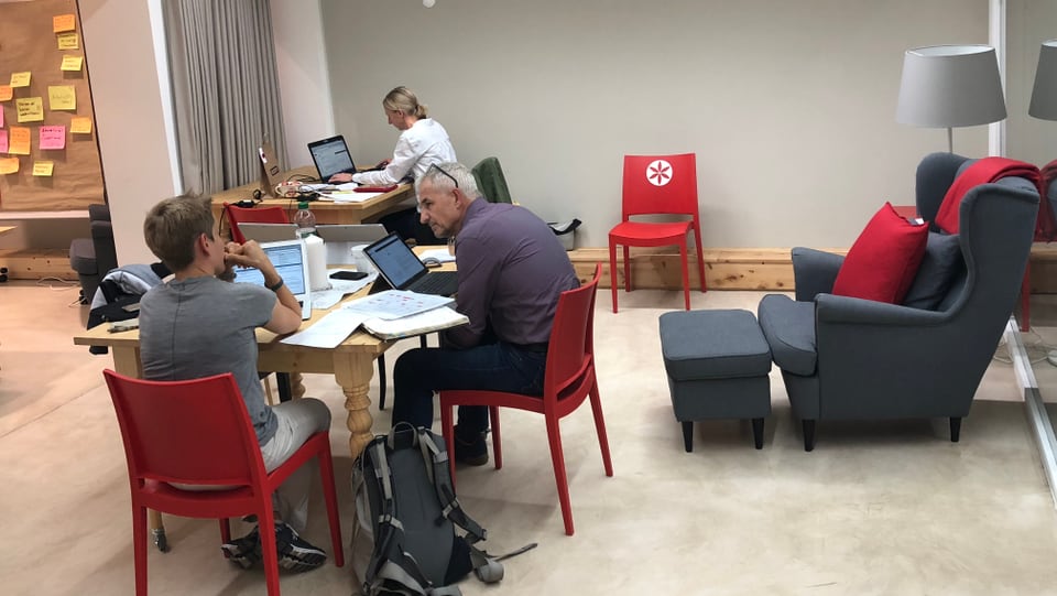 Las localitads dal Mountain Hub a Scuol