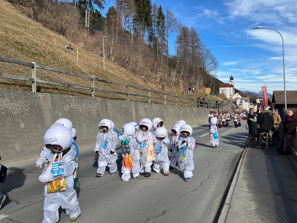 Fasnachtsumzug Disentis/Mustér