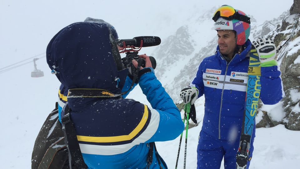 Sandro Viletta dat in'intervista als organisaturs dal campiunadi mundial da skis a San Murezzan.
