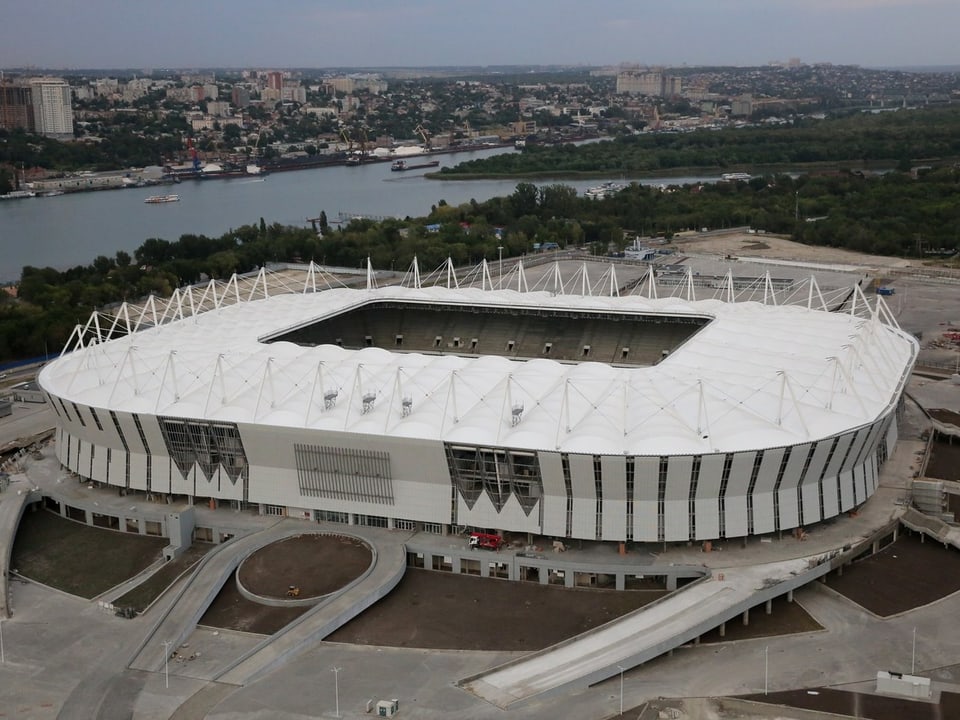 Il stadion da ballape a Rostov al Don. 
