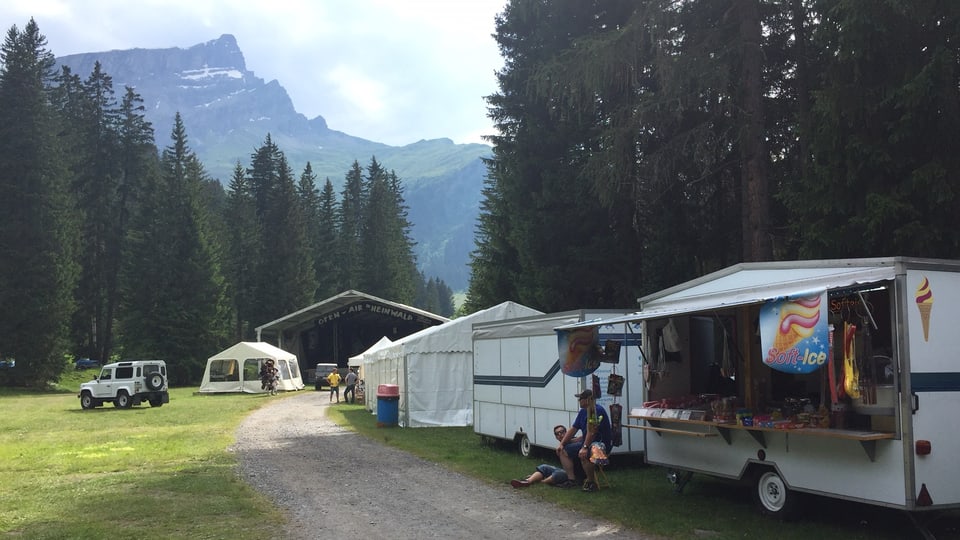 Il lieu da l'open-air.