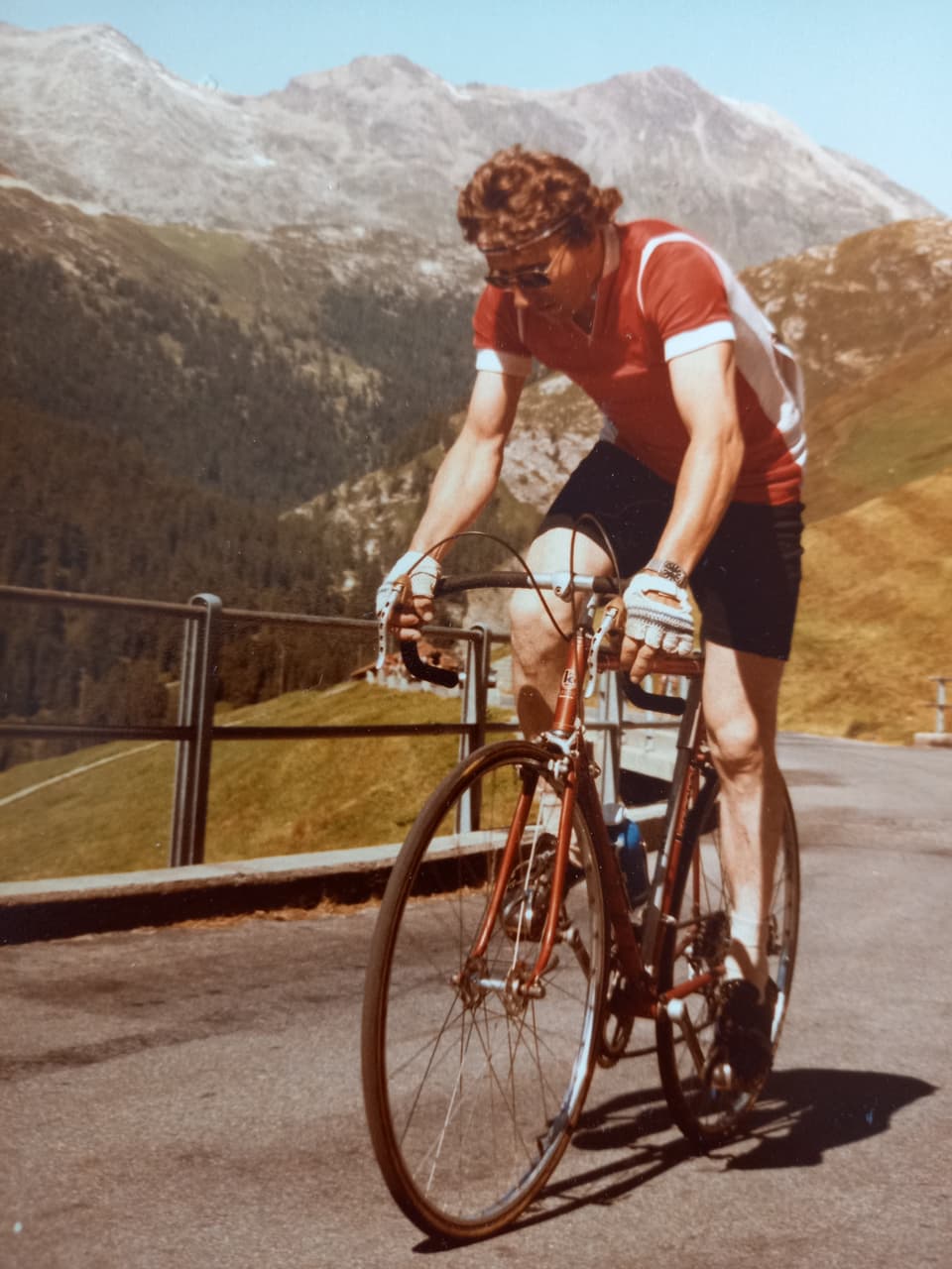 Moritz Collenberg bei einem seiner ersten Rennen von Andeer bisJuf.