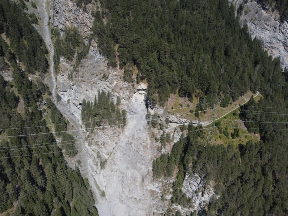 Alter Schynweg wurde verschüttet