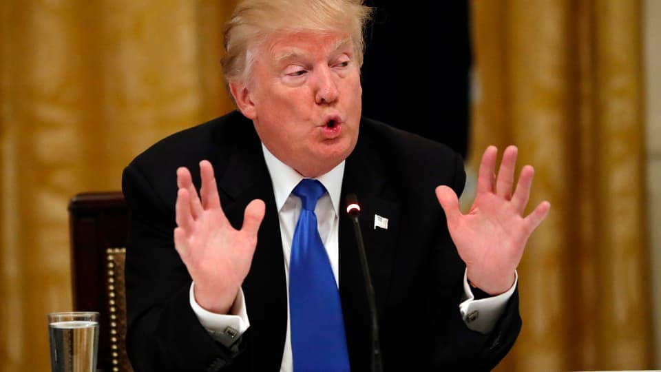Portrait da Trump.