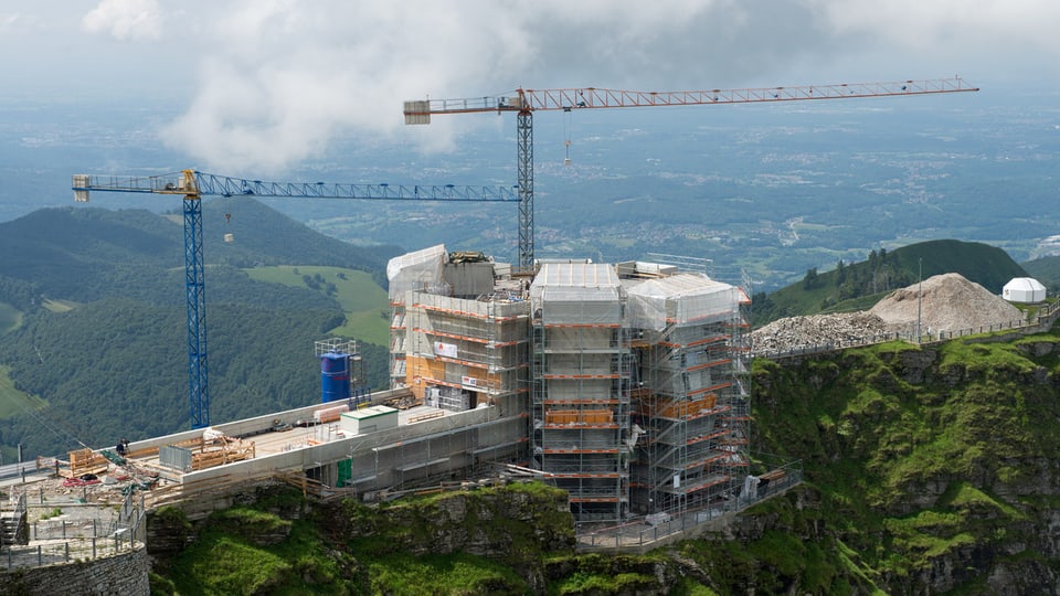 Il plazzal sin il Monte Generoso la stad 2016. 